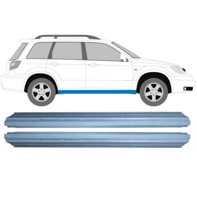 Küszöb javító panel hoz Mitsubishi Outlander 2003-2007 / Bal+Jobb / Készlet 16144