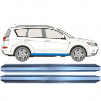 Küszöb javító panel hoz Mitsubishi Outlander 2007-2012 / Bal = Jobb (szimmetrikus) / Készlet 10144