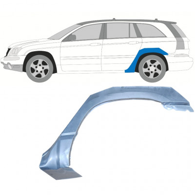 Hátsó sárvédő javító panel hoz Chrysler Pacifica 2003-2007 / Bal 7670