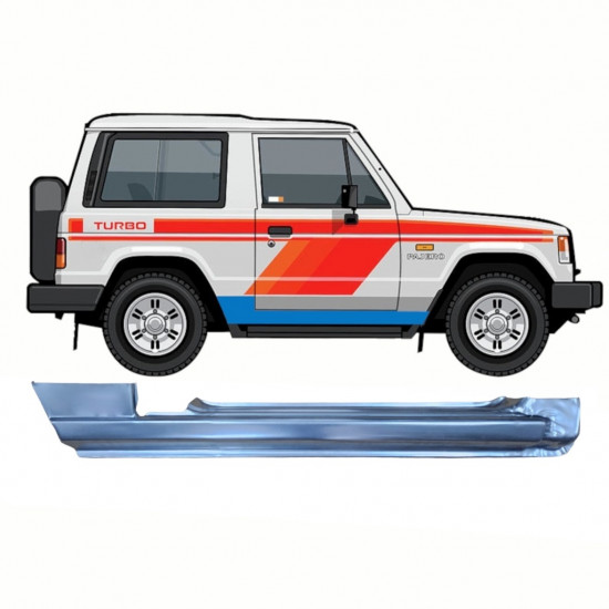 Teljes küszöb hoz Mitsubishi Pajero 1982-1992 / Jobb 8699