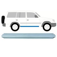 Küszöb javító panel hoz Mitsubishi Pajero 1991-2001 / Bal = Jobb (szimmetrikus) 15999