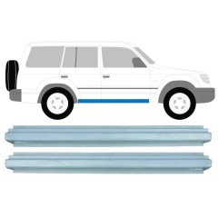 Küszöb javító panel hoz Mitsubishi Pajero 1991-2001 / Bal+Jobb / Készlet 16000