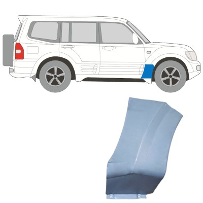 Első sárvédő javító panel hoz Mitsubishi Pajero 1999-2006 / Jobb 16901