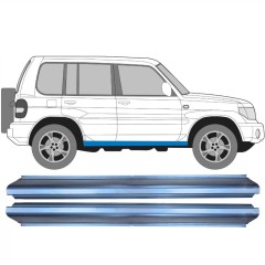 Küszöb javító panel hoz Mitsubishi Pajero Pinin 1998-2007 / Bal+Jobb / Készlet 11363