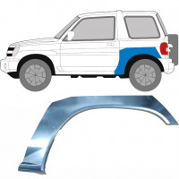 Hátsó sárvédő javító panel hoz Mitsubishi Pajero Pinin 1998-2007 / Bal 5522