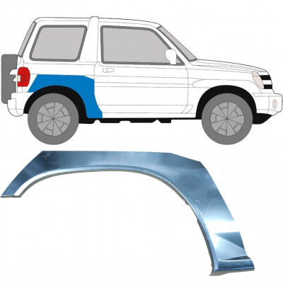 Hátsó sárvédő javító panel hoz Mitsubishi Pajero Pinin 1998-2007 / Jobb 5523