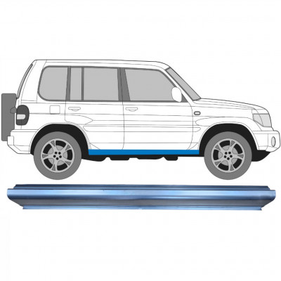 Küszöb javító panel hoz Mitsubishi Pajero Pinin 1998-2007 / Bal = Jobb (szimmetrikus) 5125