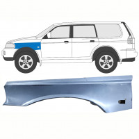 Első sárvédő javító panel hoz Mitsubishi Pajero Sport 1996-2008 / Bal 8398