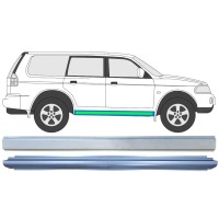 Belső és külső küszöb javító panel hoz Mitsubishi Pajero Sport 1996-2008 / Bal = Jobb (szimmetrikus) / Készlet 14873