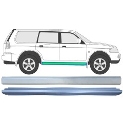 Belső és külső küszöb javító panel hoz Mitsubishi Pajero Sport 1996-2008 / Bal = Jobb (szimmetrikus) / Készlet 14873