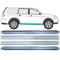 Belső és külső küszöb javító panel hoz Mitsubishi Pajero Sport 1996-2008 / Bal+Jobb / Készlet 14874