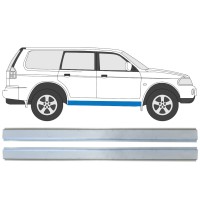 Belső küszöb javító panel hoz Mitsubishi Pajero Sport 1996-2008 / Bal+Jobb / Készlet 14872