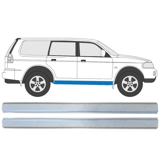 Belső küszöb javító panel hoz Mitsubishi Pajero Sport 1996-2008 / Bal+Jobb / Készlet 14872