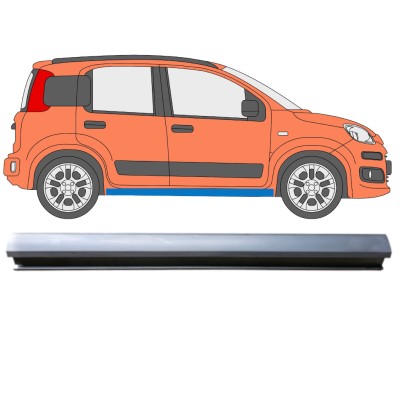 Küszöb javító panel hoz Fiat Panda 2012- / Bal = Jobb (szimmetrikus) 14970