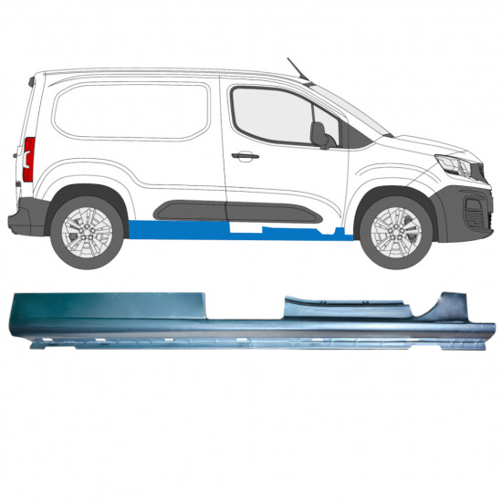 Teljes küszöb hoz Peugeot Partner 2018-2023 / Jobb 12878