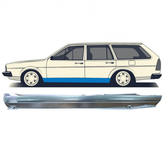 Küszöb javító panel hoz VW Passat B2 1980-1988 / Bal 7109