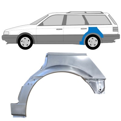 Hátsó kerékív javító panel hoz Volkswagen Passat B3 1988-1993 / Bal / COMBI 14520