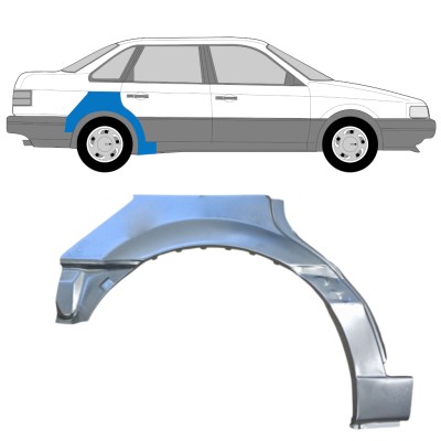 Hátsó sárvédő javító panel hoz Volkswagen Passat B3 1988-1993 / Jobb / SEDAN 14516