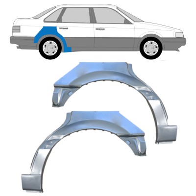 Hátsó sárvédő javító panel hoz Volkswagen Passat B3 1988-1993 / Bal+Jobb / SEDAN 14518