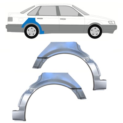 Hátsó sárvédő javító panel hoz Volkswagen Passat B4 1993-1996 / Bal+Jobb / Készlet 16082
