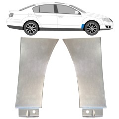 Első sárvédő javító panel hoz Volkswagen Passat B6 2005-2010 / Bal+Jobb / Készlet 14697