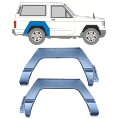 Hátsó sárvédő javító panel hoz Nissan Patrol K160 1979-1990 / Bal+Jobb / Készlet 10412