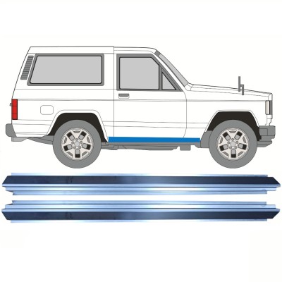 Küszöb javító panel hoz Nissan Patrol K160 1979-1990 / Bal+Jobb / Készlet 16291