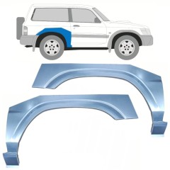 Hátsó sárvédő javító panel hoz Nissan Patrol Y61 GY61 1997-2009 / Bal+Jobb / Készlet 10220