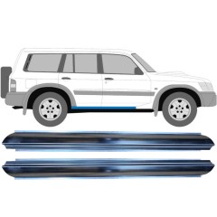 Küszöb javító panel hoz Nissan Patrol Y61 GY61 1997-2009 / Bal = Jobb (szimmetrikus) / Készlet 10284
