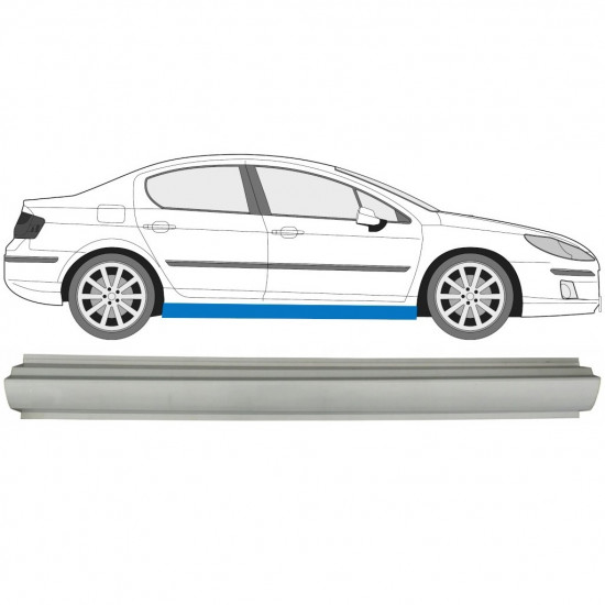 Küszöb javító panel hoz Peugeot 407 2004-2010 / Jobb 6361