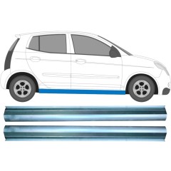 Küszöb javító panel hoz Kia Picanto 2004-2011 / Bal+Jobb / Készlet 11329
