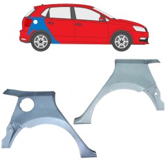 Hátsó sárvédő javító panel hoz Volkswagen Polo 2009-2017 / Bal+Jobb / Készlet 12670