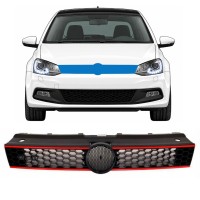 Hűtőrács hoz Volkswagen Polo 2014-2017 GTI 17257