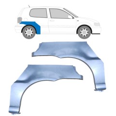 Hátsó sárvédő javító panel hoz VW Polo 1999-2001 / Bal+Jobb / Készlet 9216