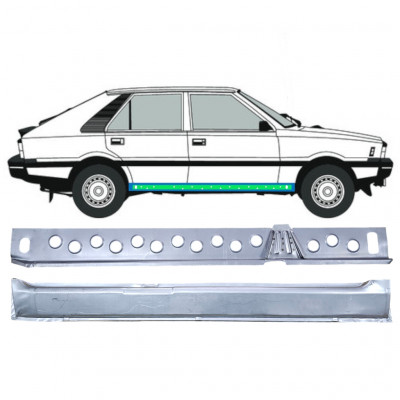 Belső és külső küszöb javító panel hoz FSO Polonez 1978-2002 / Jobb / Készlet 12537