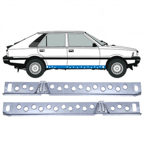 Belső küszöb javító panel hoz FSO Polonez 1978-2002 / Készlet 12536