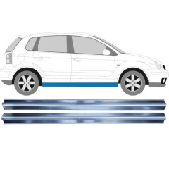 Küszöb javító panel hoz Volkswagen Polo 2001-2009 / Készlet 11933