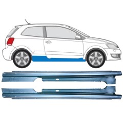 Teljes küszöb hoz Volkswagen Polo 2009-2017 / Bal+Jobb / Készlet 12861