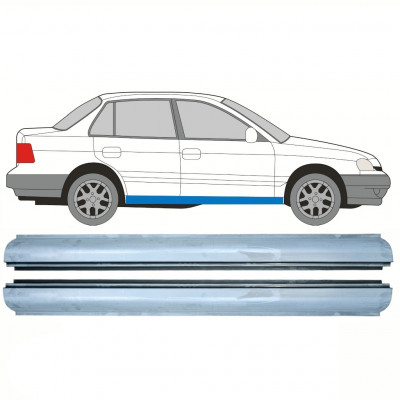 Küszöb javító panel hoz Hyundai Pony Excel 1989-1995 / Bal = Jobb (szimmetrikus) / Készlet 10332