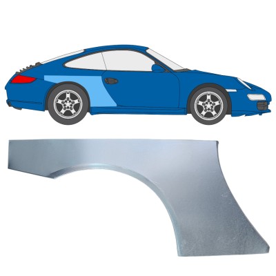 Hátsó sárvédő javító panel hoz Porsche 911 997 2004-2012 / Jobb 16379