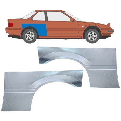 Hátsó sárvédő javító panel hoz Honda Prelude 1987-1992 / Bal+Jobb / Készlet 16363