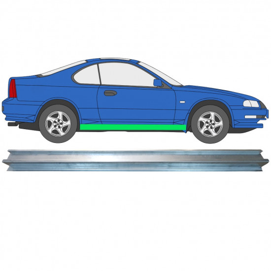 Küszöb javító panel hoz Honda Prelude 1992-1996 / Jobb 11290