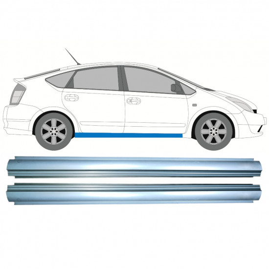 Küszöb javító panel hoz Toyota Prius 2003-2009 / Bal = Jobb (szimmetrikus) / Készlet 9743