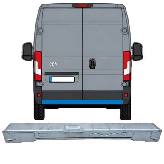 Hátsó lökhárító merevítő hoz Toyota Proace Max 2024- 16873