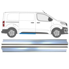Tolóajtó küszöb javító panel hoz Fiat Scudo 2022- / Bal = Jobb (szimmetrikus) / Készlet 13335