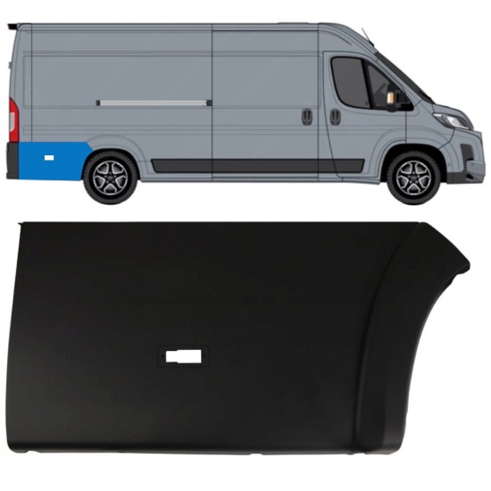 Hátsó oldali díszítő elem