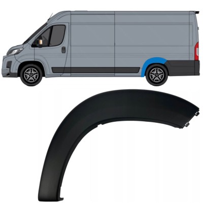 Hátsó sárvédő oldali díszítő elem hoz Toyota Proace Max 2024- / Bal 15904