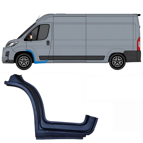 Első ajtó küszöb javító panel hoz Toyota Proace Max 2024- / Bal 16672