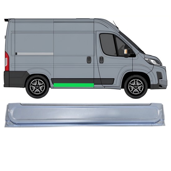 Belső tolóajtó javító panel hoz Toyota Proace Max 2024- / Jobb 16632