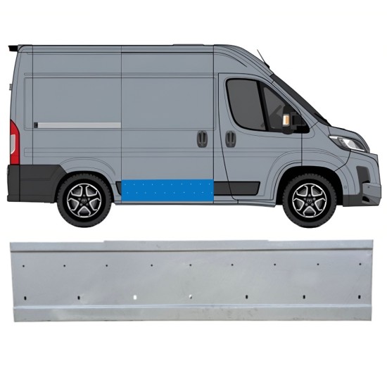 Tolóajtó javító panel hoz Toyota Proace Max 2024- / Jobb 16702